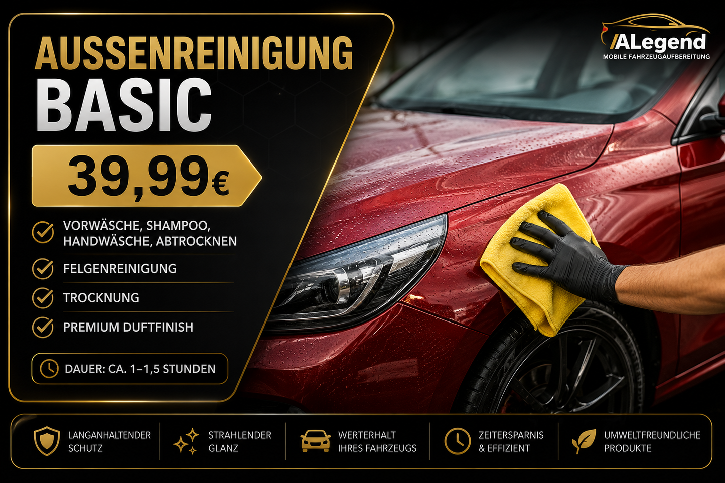 Außenreinigung-Basic